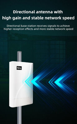DC 12V 1A Power Supply 5G WiFi Router Featuring 600Mbps Transmission Rate and 2 External Antennas for Data Transmission