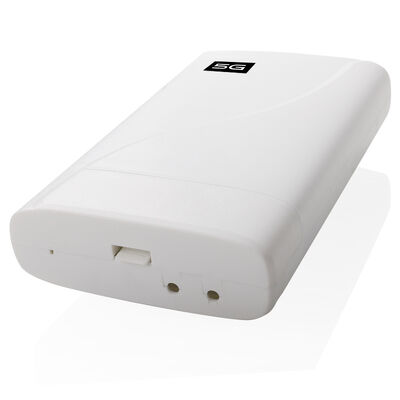 DC 12V 1A Power Supply 5G WiFi Router Featuring 600Mbps Transmission Rate and 2 External Antennas for Data Transmission